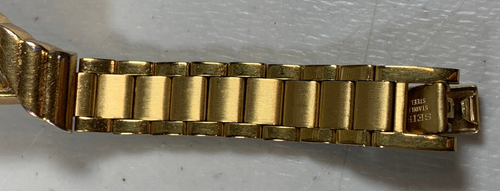 READ Short Petite Band Vintage Seiko 1F20-5D59 Ladies Half Moon Dress Watch NICE - Picture 6 of 17