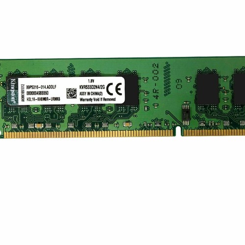 8GB 4x 2GB 533MHz DDR2 PC2-4200U KVR533D2N4/2G DIMM Desktop Memory Kingston BT - Picture 8 of 10