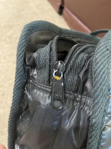 Maletín de viaje negro acolchado ligero Jetbag de Astro-Sac Holiday Fair Inc vintage - Imagen 12 de 12