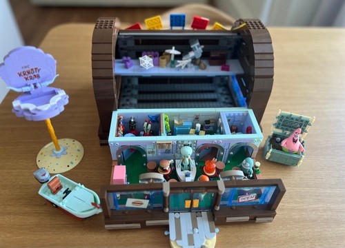 Spongebob krusty Crab Building Bricks Playset - Picture 6 of 9