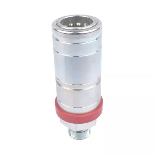 HEBEOT Hydraulische Schnellkupplung M22x1,5 - Stahl Mit Druckentlastung