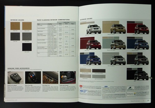 2005 Ford Freestyle Original Dealer Sales Brochure Genuine Factory Catalog 05 - Picture 4 of 6