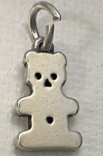 ULTRA RARE MINI TEDDY BEAR CHARM JAMES AVERY  PRIMITIVE LOOK - Picture 2 of 3