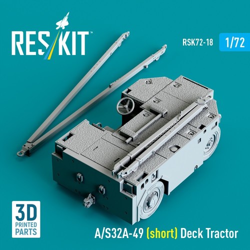 A/S32A-49 (short) Deck Tractor (3D Printed model kit) 1:72 ResKit RSK72-0018 - Picture 2 of 3