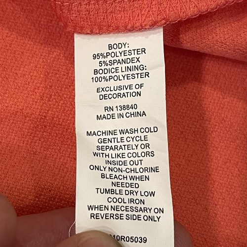 NWT Kidpik Girls A Line Dress Size M 10 Orange Sleeveless Halter NEW - Picture 6 of 6