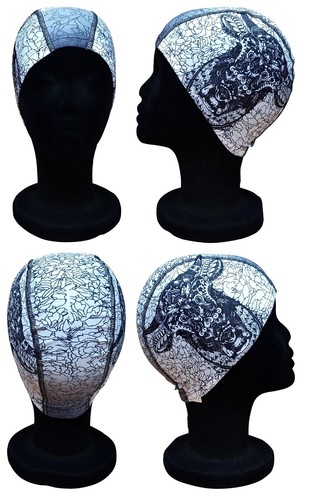 CHEX Superbe Femmes Oriental à Élastique Spandex Facile Natation Chapeau - Photo 48/61