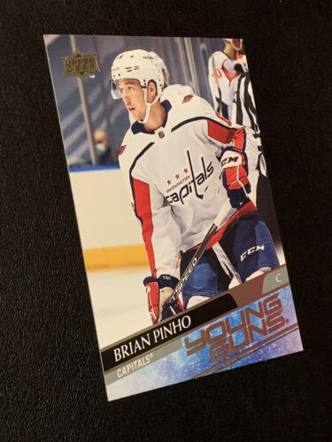2020-21 Brian Pinho Upper Deck Young Guns Rookie Card #475 Washington Capitals - Picture 2 of 12