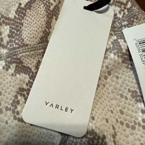 NWT $106 Varley Century 2.0 25'' In Champagne Snake Size: XS - Picture 4 of 8