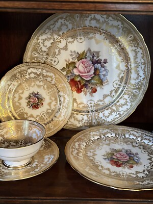 Aynsley China - WINTERLING  MARKTLEUTHEM  ババリア　アンティーク　金彩 Aynsley China - WINTERLING MARKTLEUTHEM ババリア