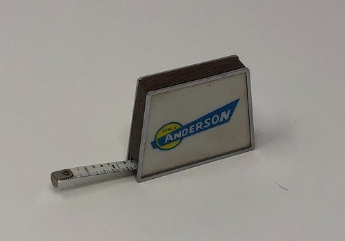 Vintage Disston Pocket Advertising Tape Measure (6') Carl A. Anderson