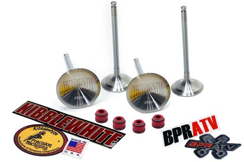 YFZ450 YFZ 450 Kibblewhite Intake Exhaust Valves TITANIUM Springs Kit & KEEPERS - Picture 5 of 24