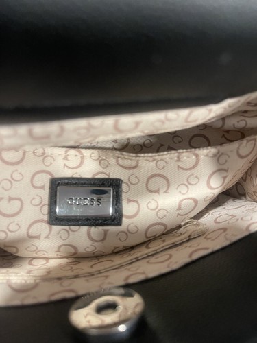 Guess Handbag Women's Black Handle/Cross Body Strap Holden Mini Tote - Picture 9 of 19