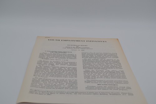 kit stampa casa bianca 1980 pieno di documenti e programmi - Foto 6 di 15