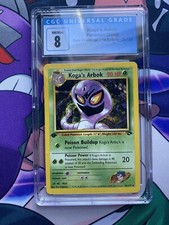 Pokemon Gym Challenge 1st Edition Koga's Arbok 25/132 CGC 8 NM