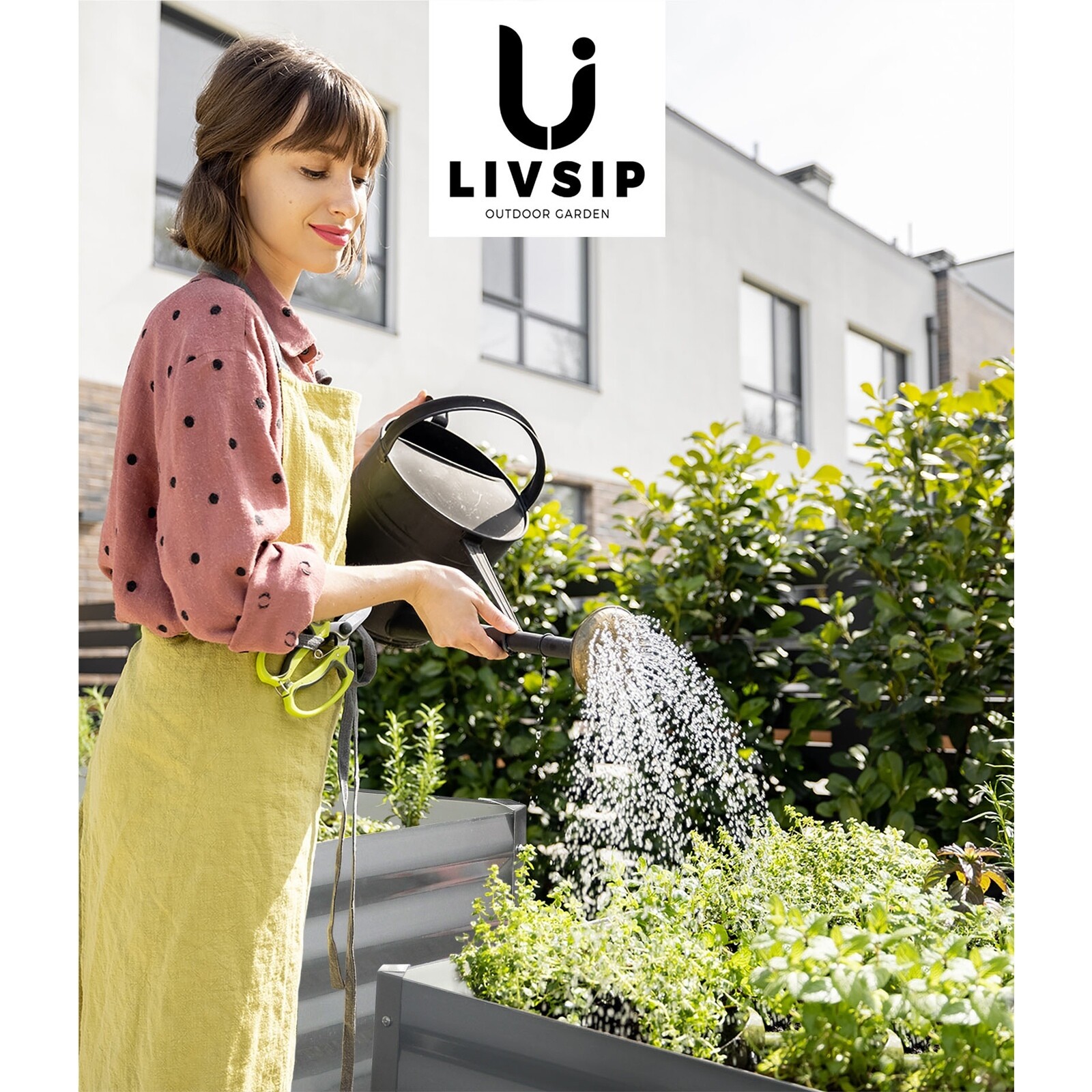 Livsip Garden Bed Kits Raised Vegetable Planter Galvanised Steel 240x80x73CM - Picture 6 of 10