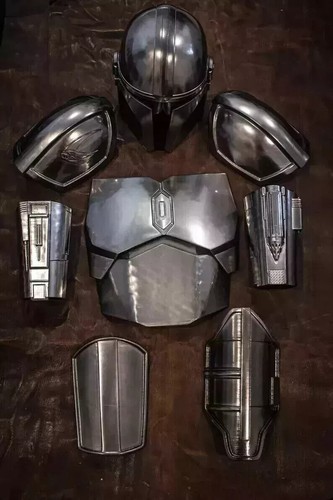 Mandalorian-Beskar-Armor Mando Fighting Armor Suit LARP Mandalorian Costume