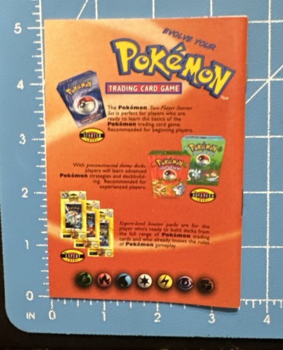 Pokemon TCG Rules Version 3 - Rule book 1999 - Picture 2 of 3