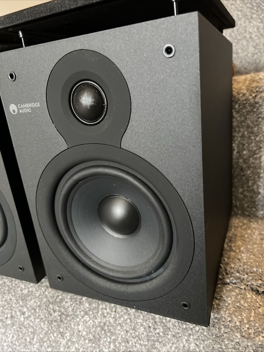 Pair of Cambridge Audio SX50 Bookshelf Speakers - Black Pair of Cambridge Audio SX50 Bookshelf Speakers - Black