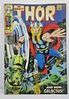 THOR 160 MARVEL SILVER AGE COMIC BOOK EMBOSSED METAL TIN SIGN GALACTUS BIN