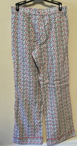 New Victorias Secret Cotton Blend PIGUINS Multi-Color Pajama Pants Small NB76 - 第 2/5 張圖片