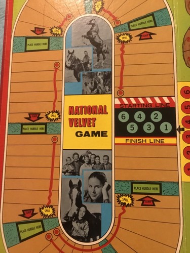 NATIONAL VELVET VINTAGE 1961 BOARD GAME TRANSOGRAM,NO INSTRUCTIONS/FREE POSTAGE! - Picture 8 of 14