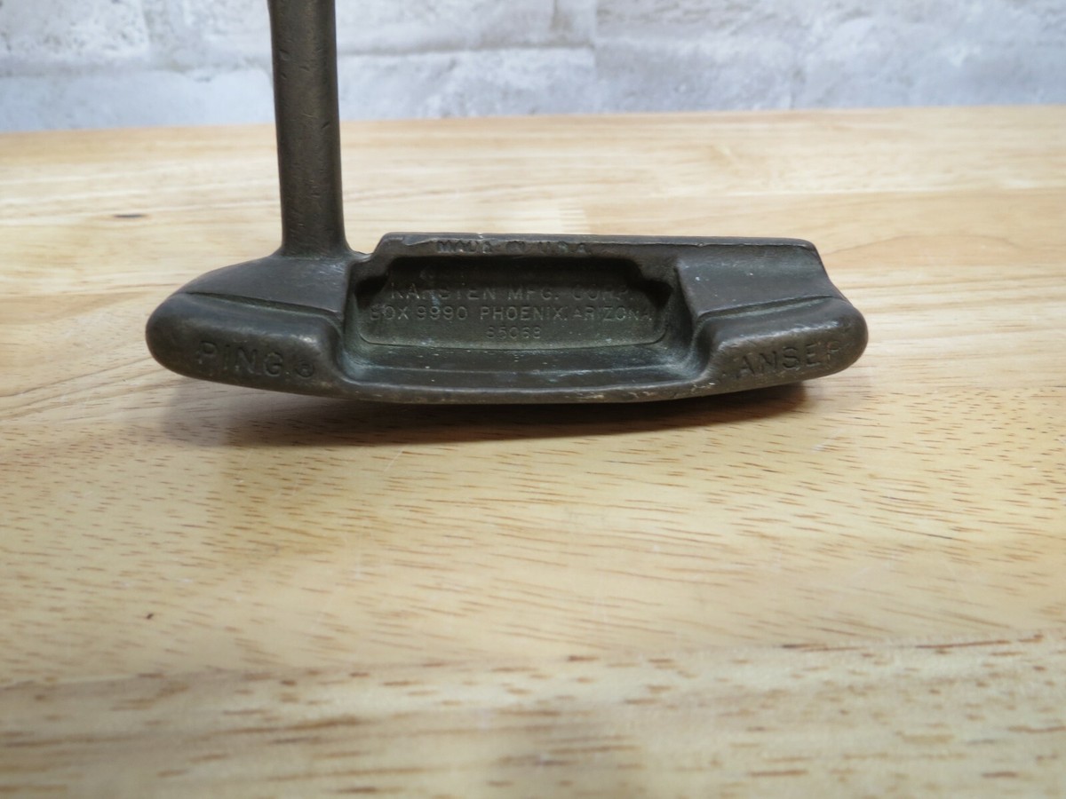 ピンアンサー85068ヴィンテージ PING ANSER PUTTER Right Handed Patented Phoenix AZ 85068