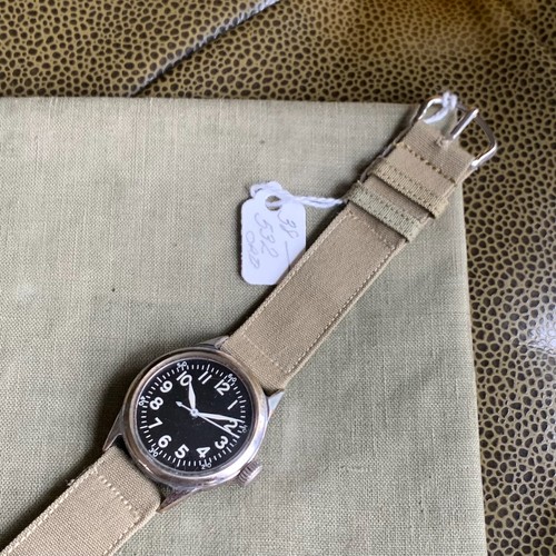 1940 Elgin ORD. DEPT. Grade 532 16 Jewels - US Military Issued Wristwatch - Picture 4 of 11