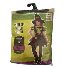 Pumpkin Patch Witch Costume M 8-10 Child 2 Piece Halloween Cosplay- New-