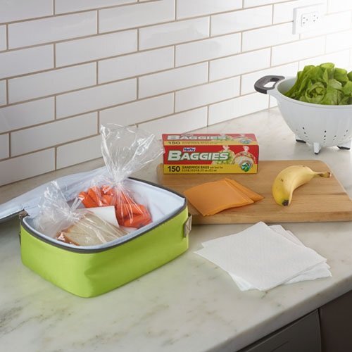 Hefty Baggies Lebensmittel Aufbewahrungstaschen Sandwichbeutel Twist Tie 150 Stück - Bild 3 von 3