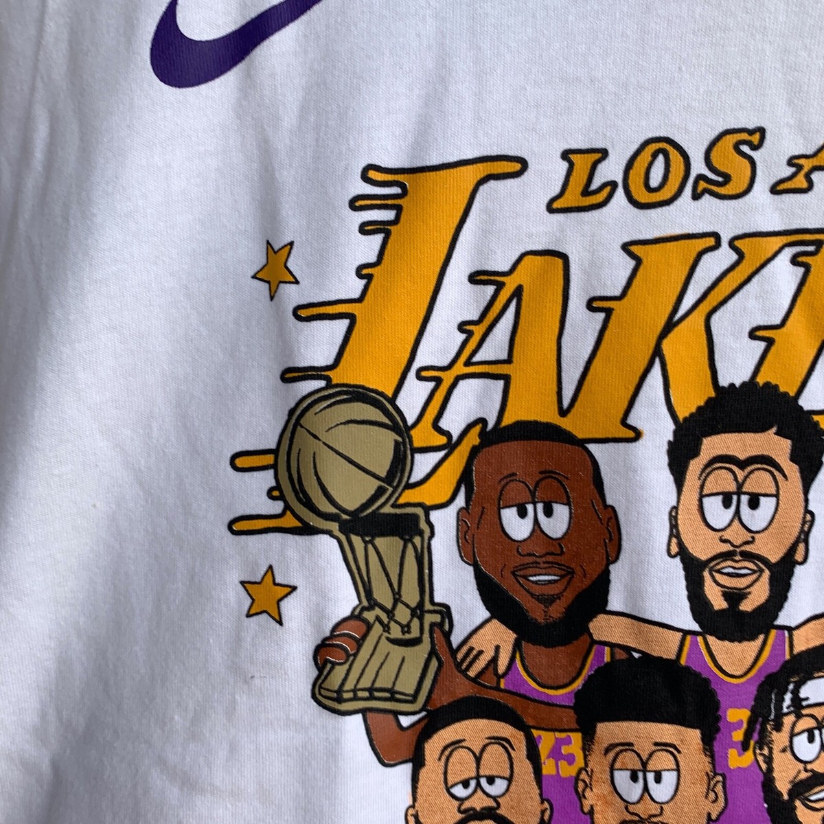 Nike 2020 Los Angeles Lakers NBA Finals Champions T-Shirt