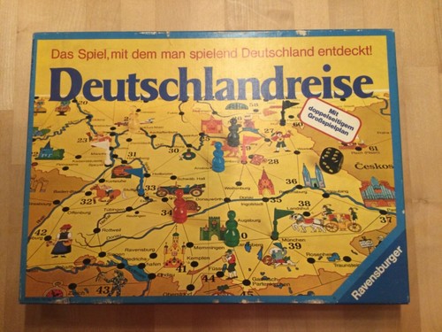 Deutschlandreise von Ravensburger, Klassiker aus den tiefen 70ern in OVP - Bild 1 von 7