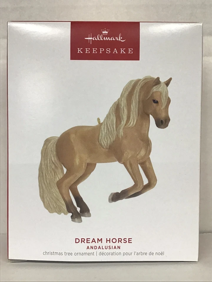 DREAM HORSE ~ ANDALUSIAN ~ 2023 Hallmark Keepsake Ornament