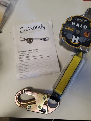 Guardian Fallschutz 10900 Halo Web SRL 11ft Nylon Gurtband mit Karabiner - Bild 1 von 9