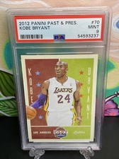 📈2012 Panini Past & Present #70 - KOBE BRYANT - LA Lakers - Mint! PSA 9 Fresh