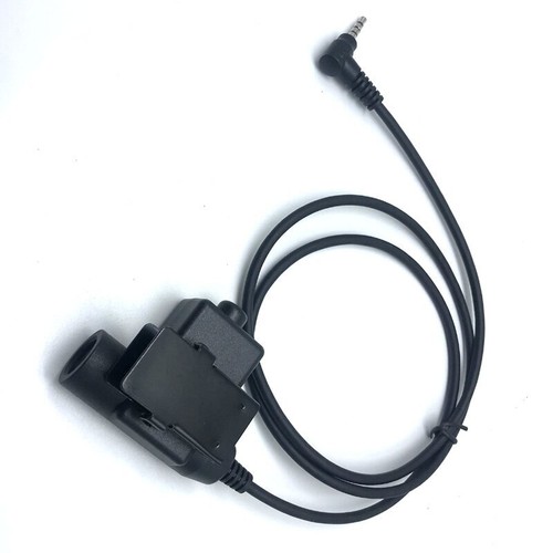 Wojskowy taktyczny zestaw słuchawkowy Z U94 U-94/A PTT 1 pin 3,5 mm do Yaesu Vertex VX-2R/3R - Zdjęcie 4 z 5