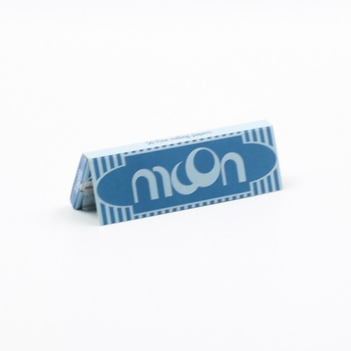 1 box 50 booklets Moon Blue Rice Cigarette Rolling Papers 70*36mm 2500 leaves - Imagen 4 de 6