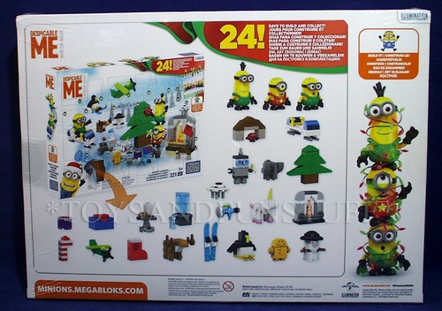 New DESPICABLE ME Advent Calendar MINIONS - Christmas Holiday 221 Pieces 24 DAYS - Picture 2 of 6