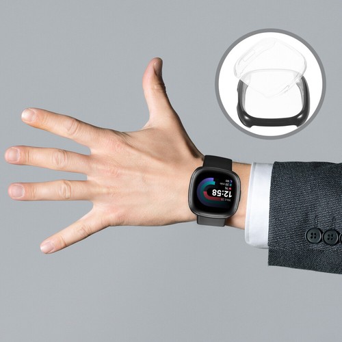 2 Pcs Smartwatch Protection Cover Full Coverage Screen Protector - Picture 7 of 12