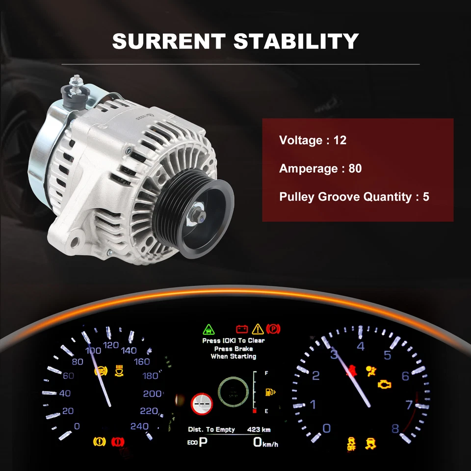 New Alternator For Honda Accord L4 2.2L 1990 1991 1992 1993 13325 - Изображение 3 из 4