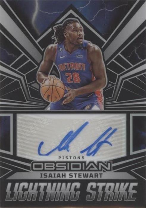 2022-23 Panini Obsidian - Isaiah Stewart #LS-IPD - 1 of 2