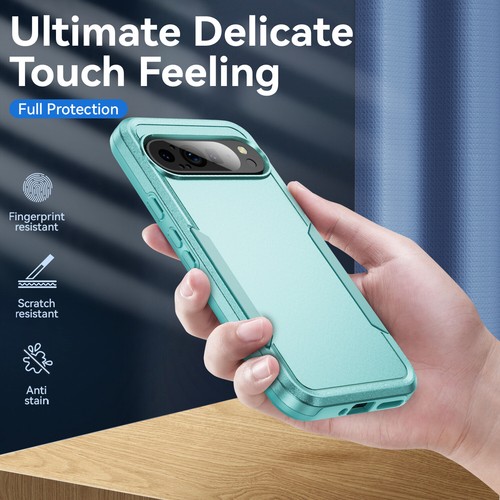 Funda rígida resistente a prueba de golpes para PC para Google Pixel 9A/9 ProXL + Pantalla + Protector de lente - Imagen 59 de 76