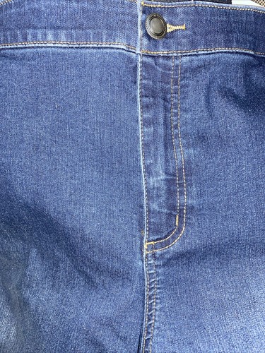 CJ Banks 24W NWT Straight Fit Jeans blue denim 8049 - Picture 3 of 8