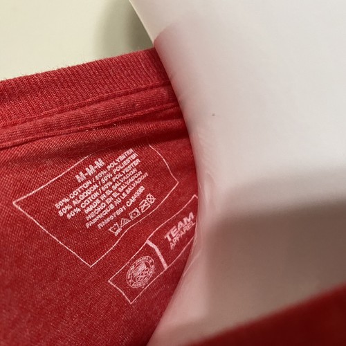 Rare NWOT 2-Sided USA Olympics Team Apparel Red Thin Soft T-Shirt • Men’s Small - Picture 8 of 12