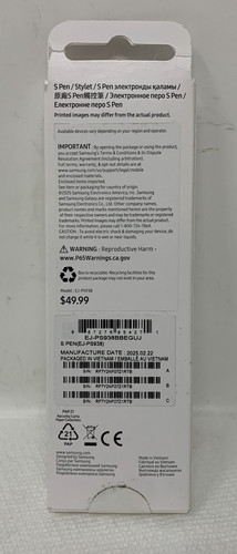 New Sealed - Samsung Galaxy S25 Ultra S Pen, Black EJ-PS938 / EJ-PS938BBEGUJ - Photo 2 sur 3