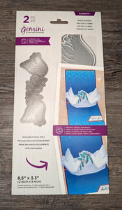 Gemini Crafter’s Companion Elements PEACE ON EARTH papercraft die NEW