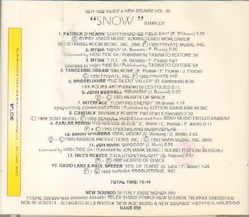 New Age Music And New Sounds n.30 Magazine With CD Devoted - December 1993 - Picture 7 of 9