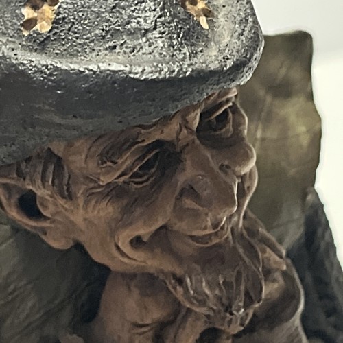 Cairn Studios Tom Clark Wizard Halley 1988 #5050 9” Tall Vintage Rare Statue - Picture 4 of 11