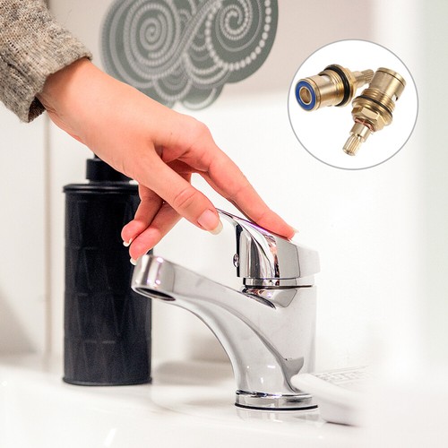 Kit de reconstrucción de bañera para carrete 2 piezas válvulas de grifo manijas de baño piezas de ducha - Imagen 6 de 12