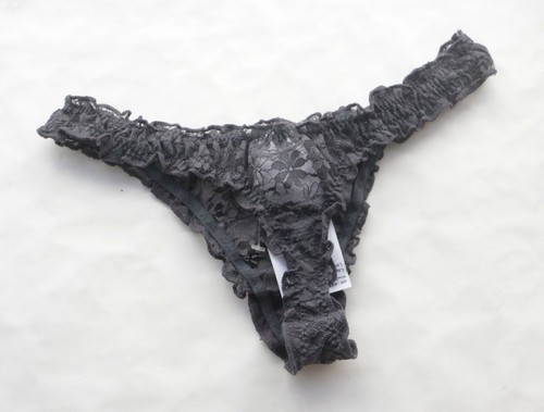 Women Thongs Floral Mesh Ruffles Underwear Hipster G-string Knickers XS-S-M-L-XL - Picture 13 of 18