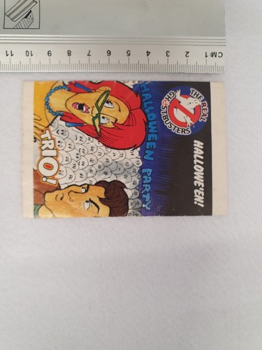 Original Vintage 1988 THE REAL GHOSTBUSTERS Trio! Mini Comic Hallowe'en! SEALED - Picture 2 of 5